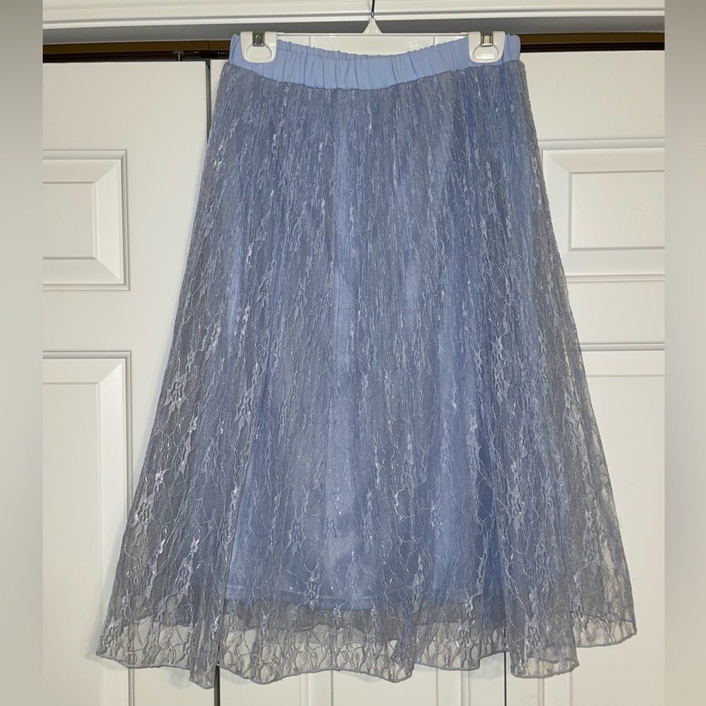 Blue Skirt